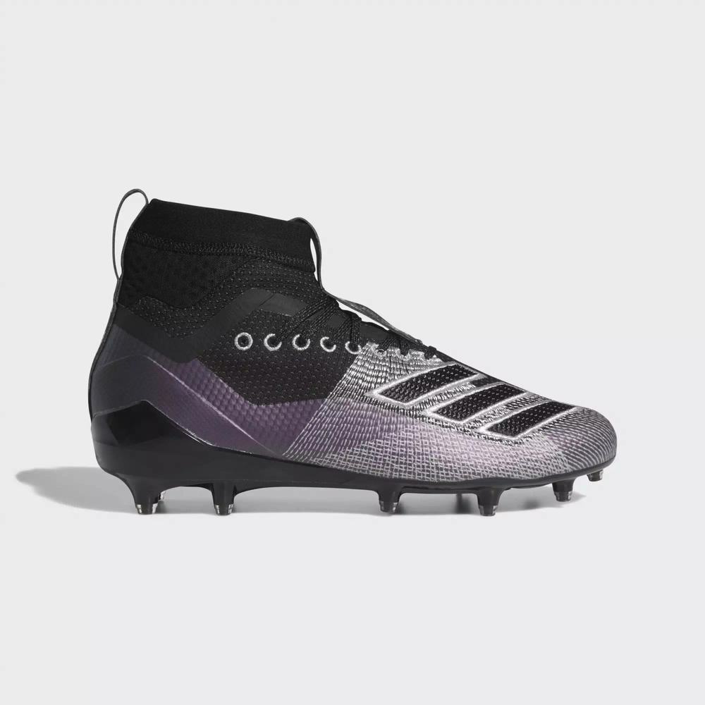 Adidas Adizero 8.0 SK Tacos de Futbol Negros Para Hombre (MX-43342)